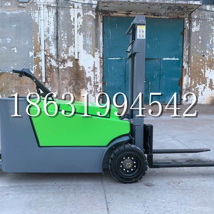 隆化县小型电动叉车1吨2吨步行站驾式电瓶堆高充电装卸车液压升降车铲车
